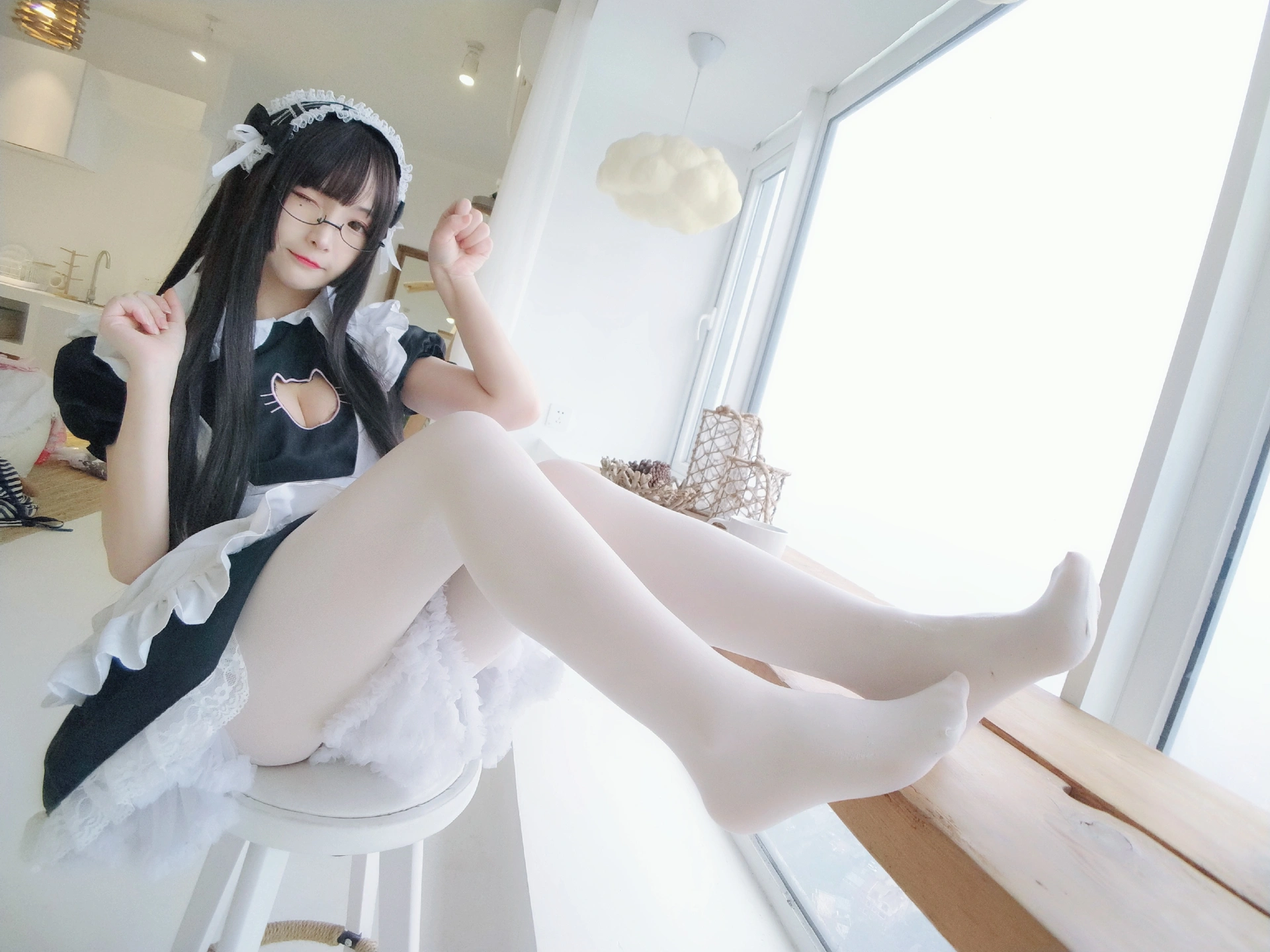 古川kagura - NO.13 黑白女仆 3
