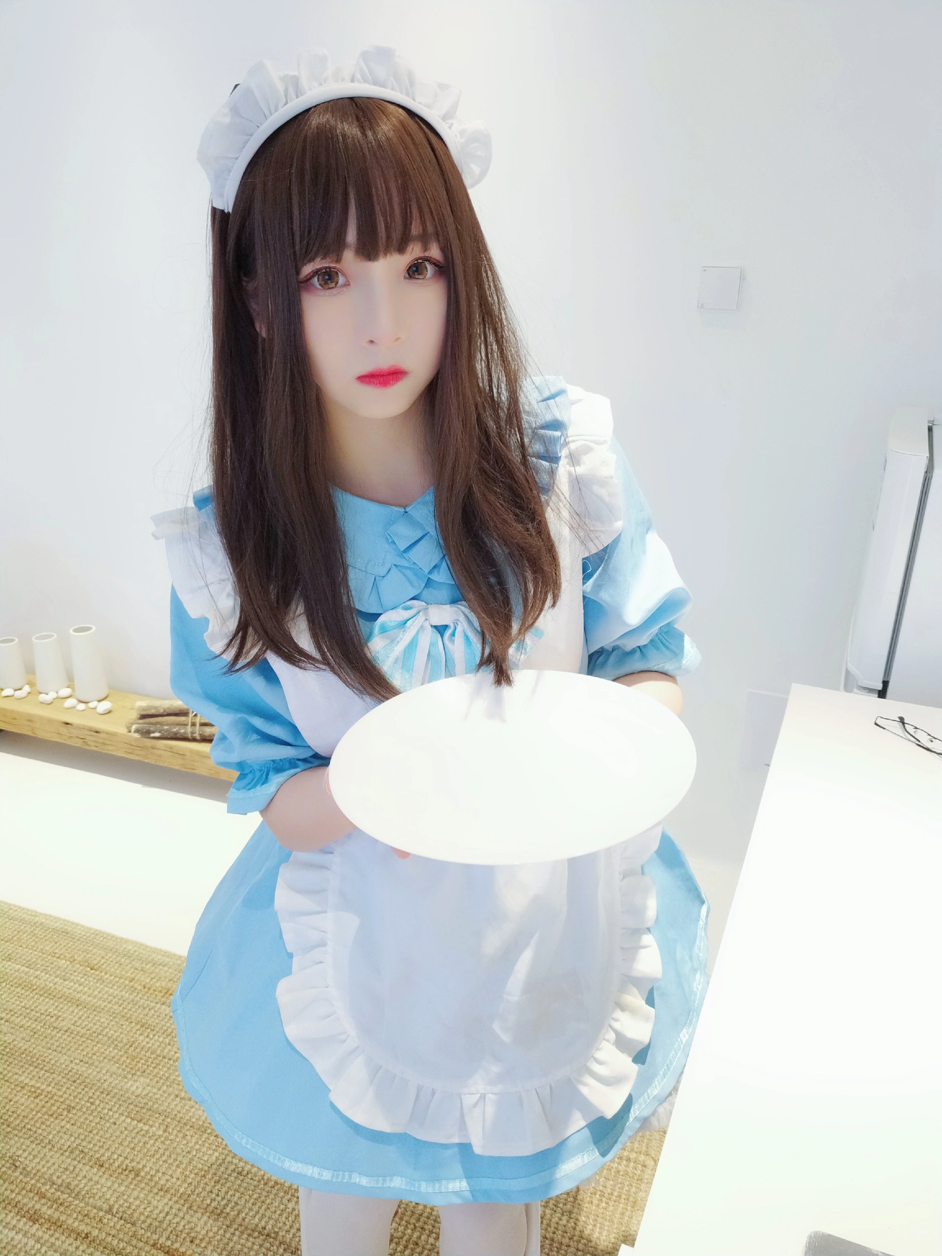 古川kagura - NO.29 蓝白女仆 1